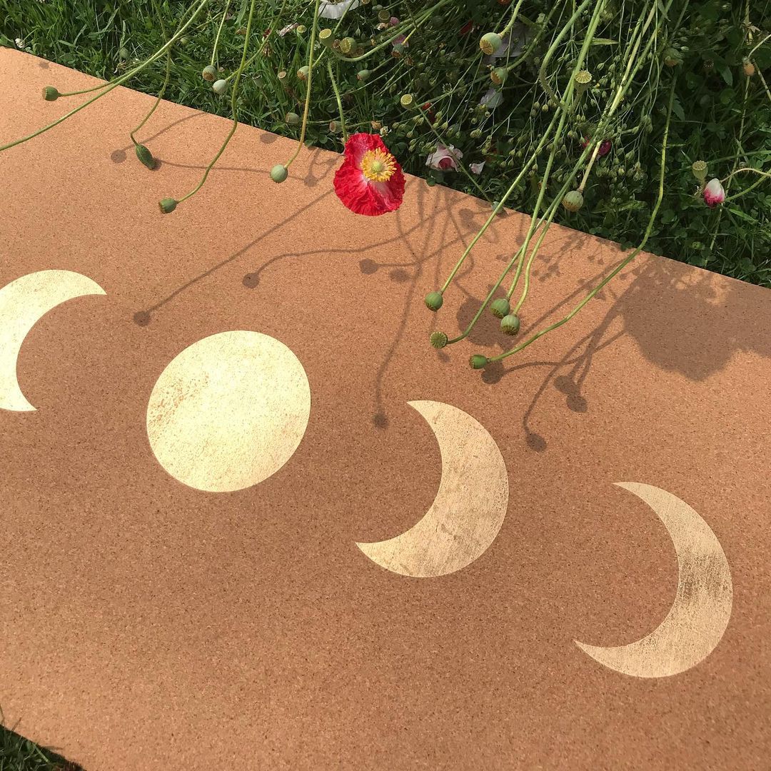 Balance Series Golden Moon Cork Yoga Mat